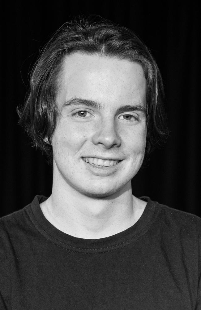 Tommy Caroll from Queensland Academies Creative Industries The Addams Family musical cast.