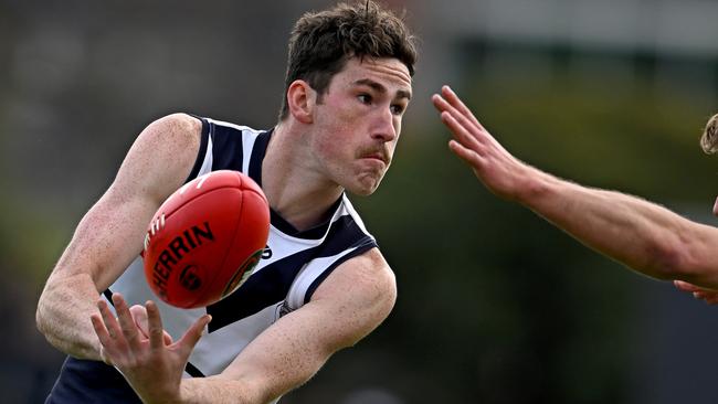 Jackson Davies in action for Bundoora. Picture: Andy Brownbill