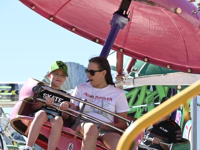 Two families cop a right royal spray at Toowoomba Show