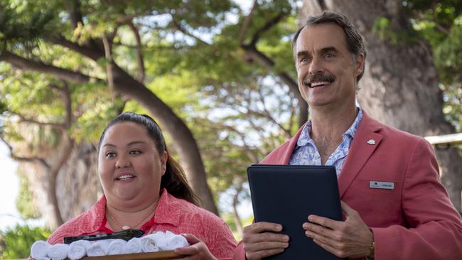 Murray Bartlett played hotel manager Armond on Season 1 of The White Lotus. Picture: HBO