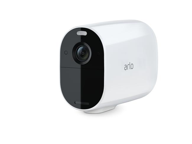 The Arlo Essential XL Spotlight Camera can detect motion and send alerts to a connected smartphone. Picture: Supplied