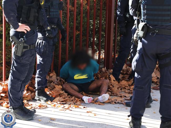 Hundreds of charges were laid in the five-day blitz. Photo: NSW Police