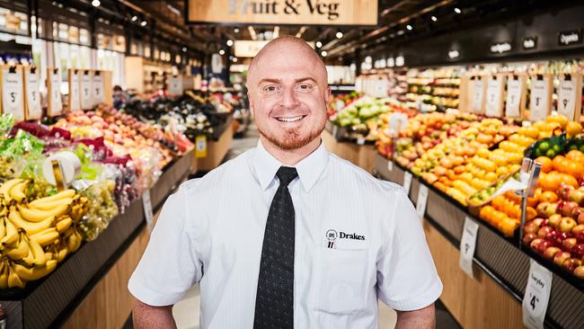 Drakes’ Wayville store manager Steve Laratro says their $8 million new store could soon be mirrored elsewhere in Australia. Picture: Matt Loxton/AAP