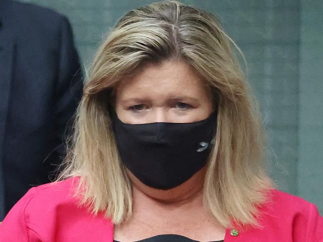 CANBERRA, AUSTRALIA NewsWire Photos FEBRUARY, 10 2022:  Bridget Archer during Question Time in the House of Representatives in Parliament House Canberra.Picture: NCA Newswire/Gary Ramage