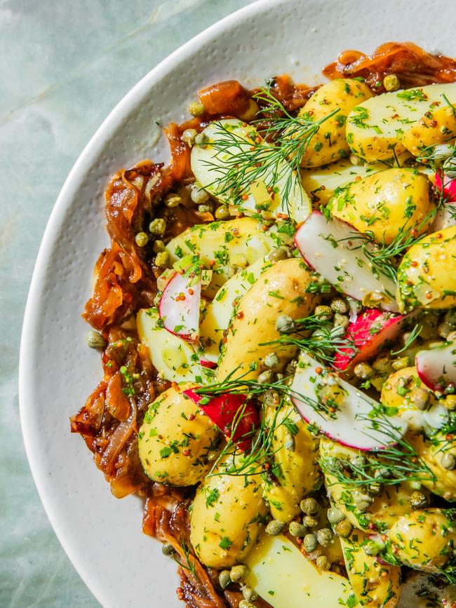 This salad is earthy and delicious. Picture: Nikki To