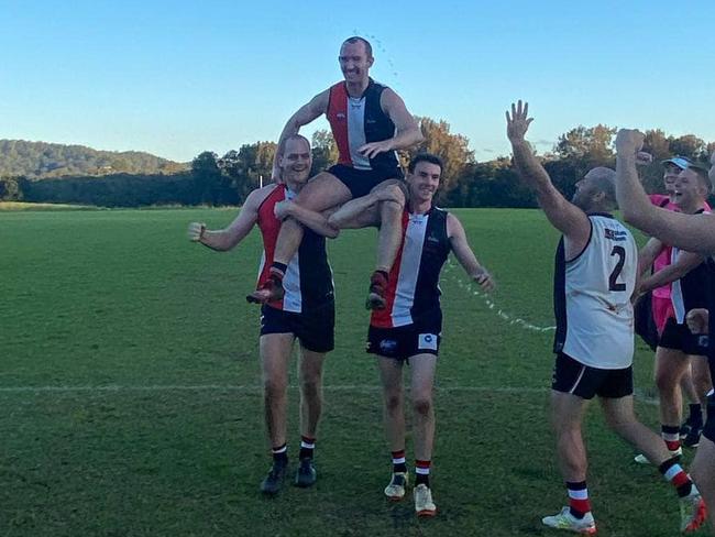 Kurt Fleming brought up 150 games for the Terrigal Avoca Panthers at the weekend. Picture: Terrigal Avoca Panthers Facebook