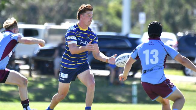 East player Jarrod Homan Colts 1 rugby union between Norths and Easts. Saturday April 15, 2023. Picture, John Gass