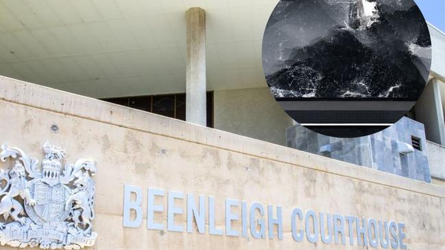 Brayden Rafferty, 24, was jailed at Beenleigh District Court for a violent argument over a television