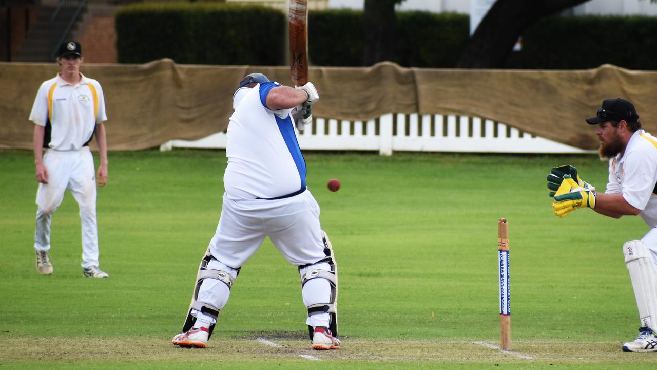 GDSC Easts-Westlawn Crown Hotel off spinner Chris Brophy took 2 for 32 off 18 overs in the CRCA GDSC Premier League preliminary final against Ulmarra Hotel Tucabia Copmanhurst at Ellem Oval on Saturday, 20th March, 2021.