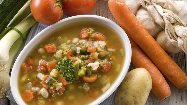 A healthy vegetable soup. Picture: iStock