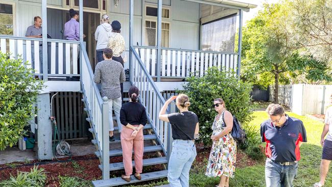 Last year it was auction FOMO, this year it’s rental FOMO with people putting in multiple applications to secure a roof over their heads. Picture: Richard Walker