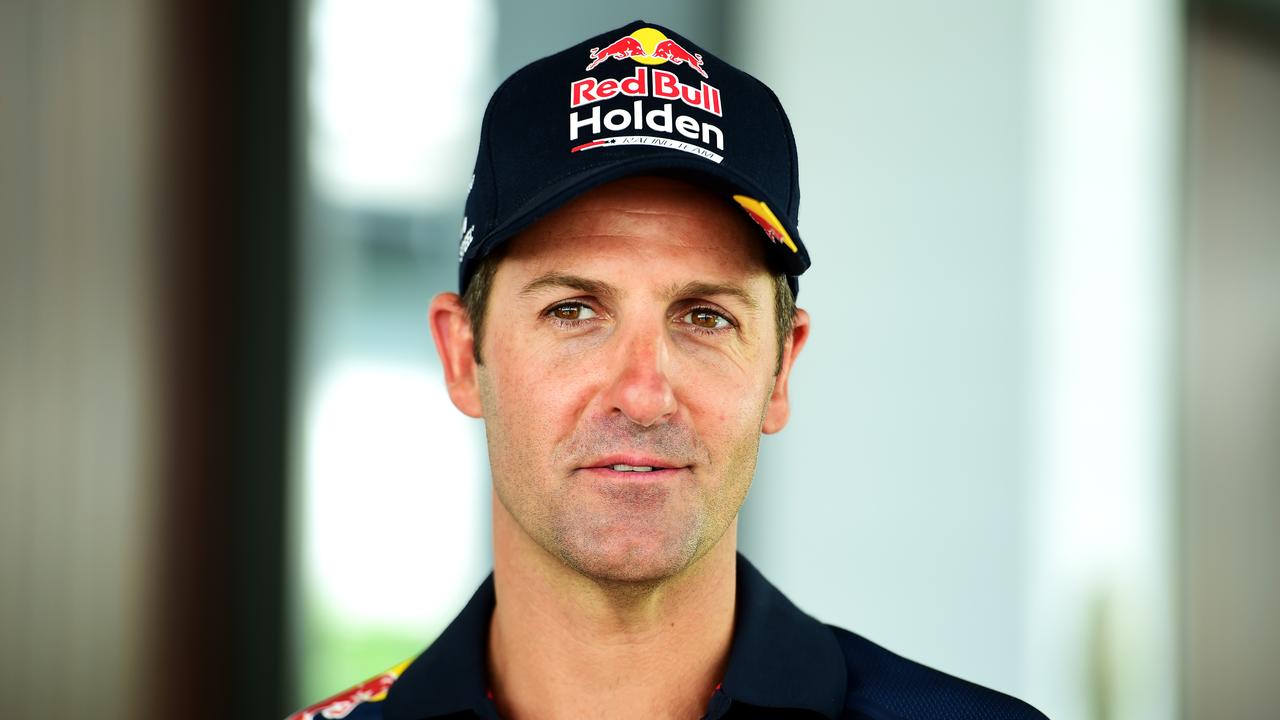 Jamie Whincup topped the timesheets after first practice in Tasmania.