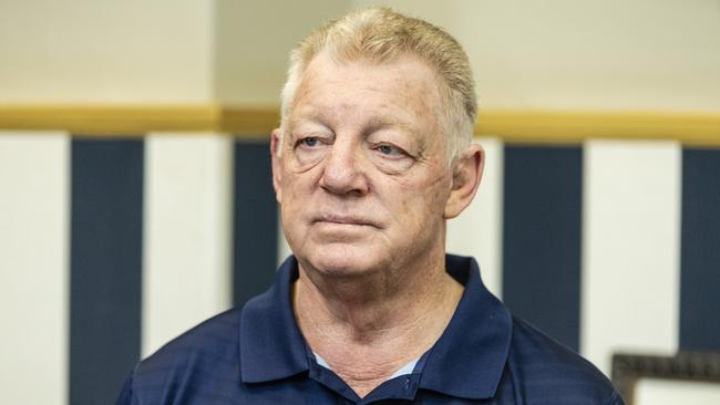 Canterbury Bulldogs general manager Phil Gould in Toowoomba to visit St Mary's College rugby league program students and staff, Tuesday, November 29, 2022. Picture: Kevin Farmer