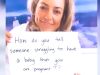 Mum shares how to tell a friend you're pregnant when she's not