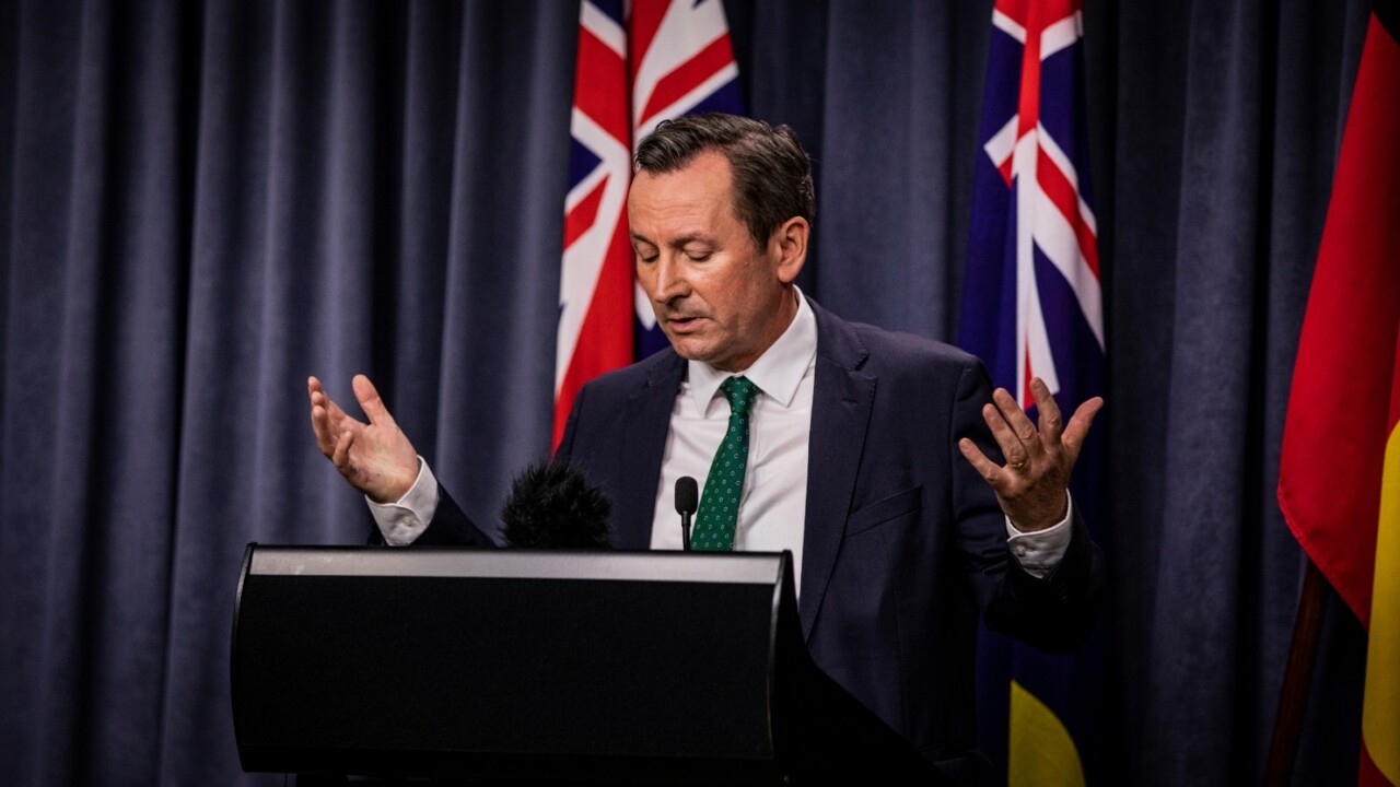 Mark McGowan will not open WA when Australia hits vaccination target