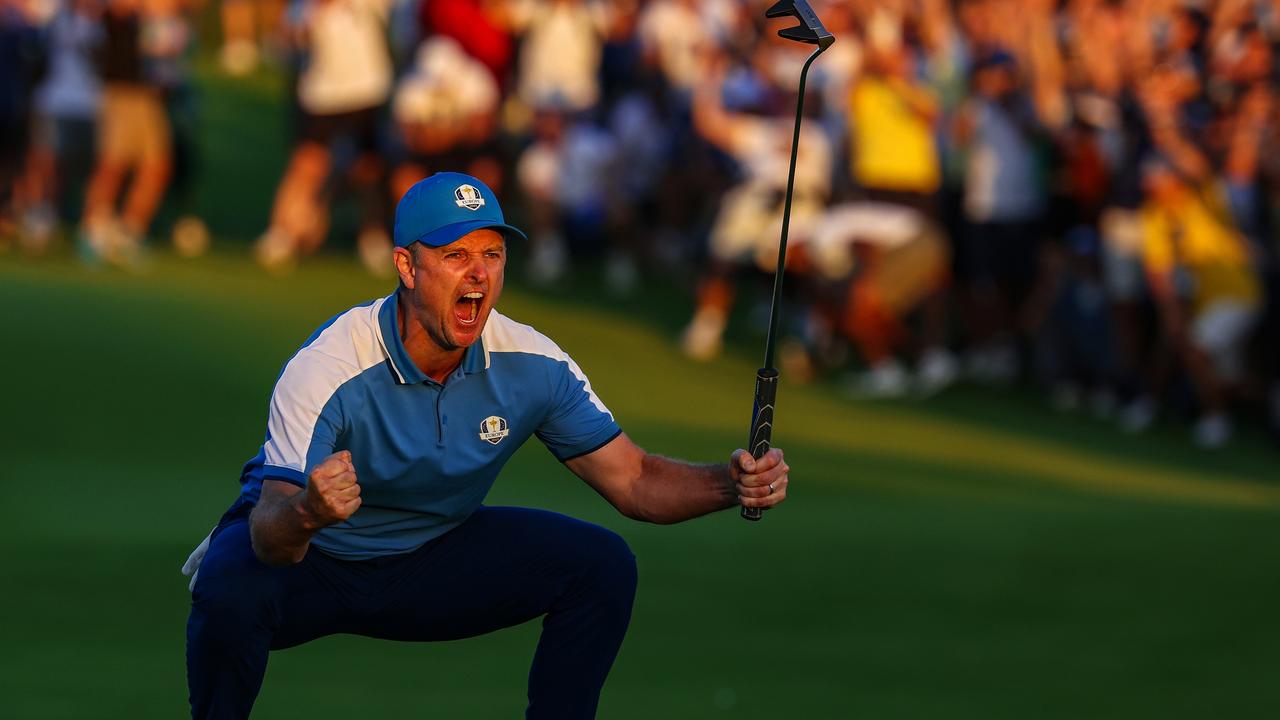 What a day for Team Europe. (Photo by Patrick Smith/Getty Images)