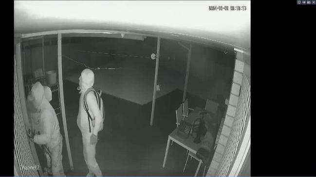 Creepy CCTV shows Casula home invasion