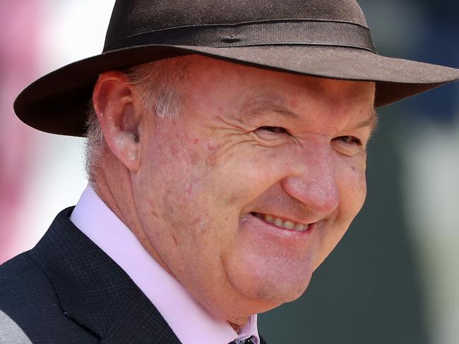 MELBOURNE, AUSTRALIA - NOVEMBER 30: Trainer David Hayes after Westbrook Park won Race 2, Carnsworth Noble Park Handicap during Melbourne Racing at Moonee Valley Racecourse on November 30, 2019 in Melbourne, Australia. (Photo by George Salpigtidis/Getty Images)