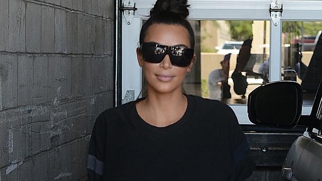 Kim Kardashian, keepin’ it tight. Picture: Aficionado Group/Splash News