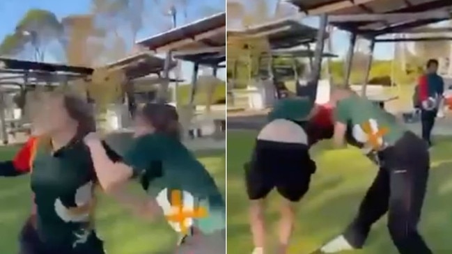 Video of an Andrews Farm brawl is the latest in a series of violent incidents across Adelaide.