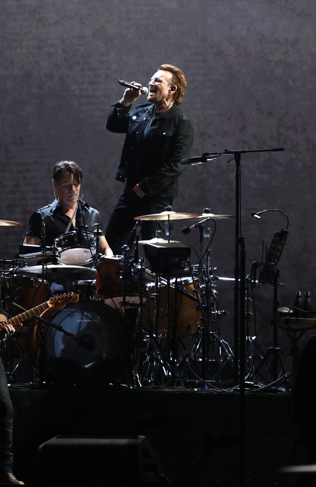 U2 perform at Mt Smart Stadium in Auckland, New Zealand. Picture: Getty