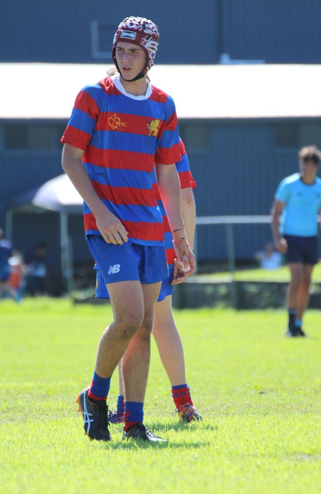 Ballymore Cup rugby action at the Albany Creek Brumbies Junior Rugby Union Club on Friday, April 12, 2024.