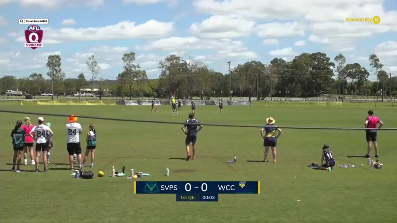 Replay: St Vincent's v Westside Christian (Primary Female 7th-Place PO) - 2024 AFLQ Schools Cup State Finals Day 2