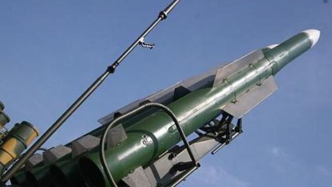 Twitter image of missile type used to bring down Malaysia Airlines flight MH17.