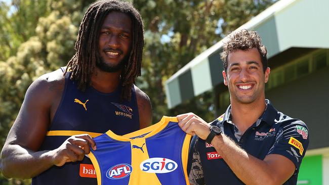 West Coast Eagles jumpers throughout its history