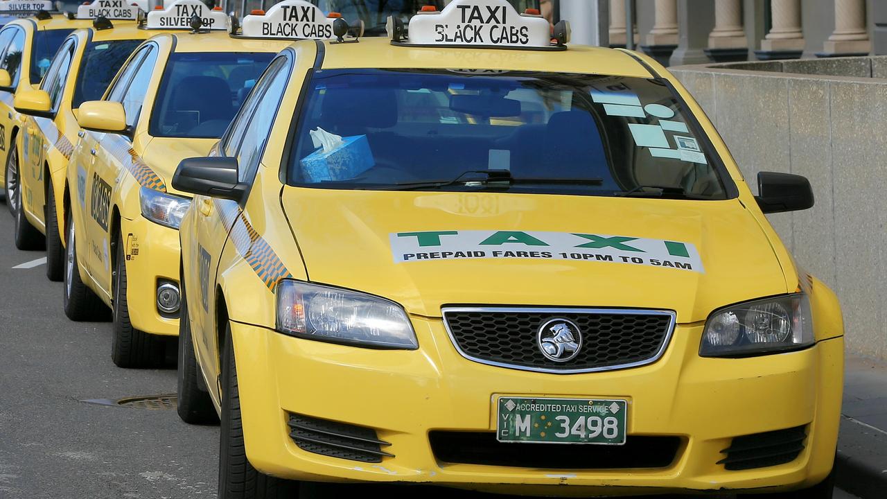 New figures show thousands of Victorians have been taken in taxis for medical care. Picture: Ian Currie