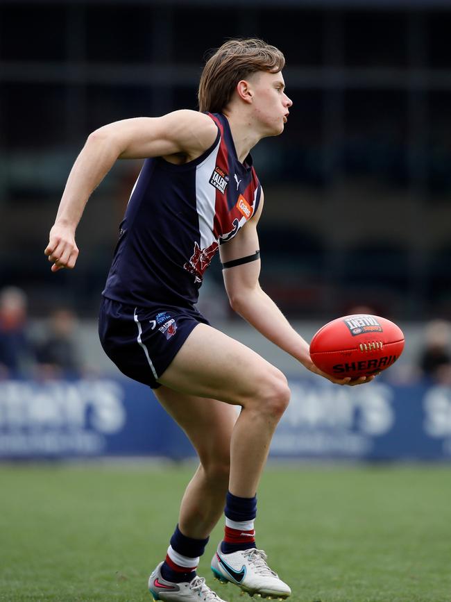 Sam Marshall. Riley Lockett/AFL Photos via Getty Images.