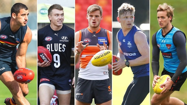 Taylor Walker, Patrick Cripps, Jack Ziebell