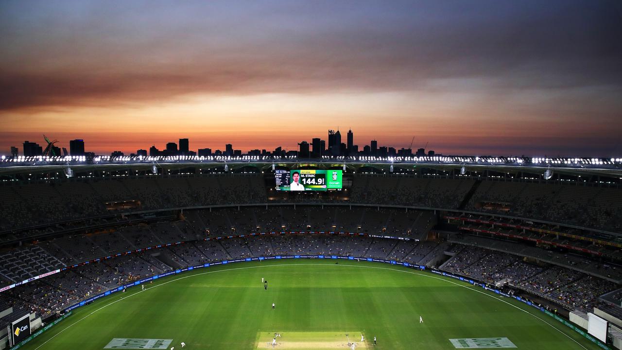 Only around 6000 tickets have been sold for the first three days of the Australia vs West Indies Test at Optus Stadium. Picture: Getty Images.