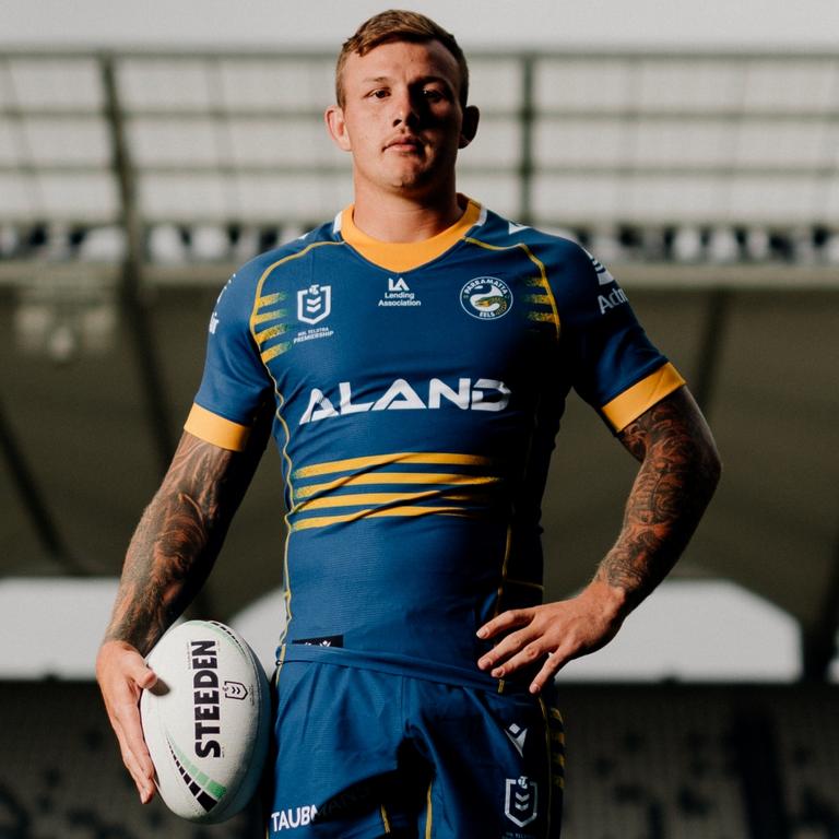 Hopgood in Parramatta colours. Picture: Parramatta Eels