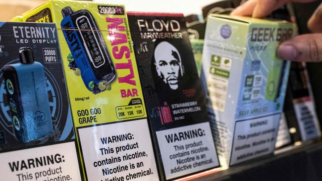 Dodgy vape and tobacco stores in SA will come under extra scrutiny. Picture: Ezequiel BECERRA / AFP