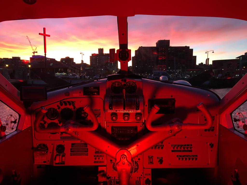 3 Dark Mofo 2019 Paint the Town Red photography finalists: Plane cockpit. Picture: HENRY ELLIS