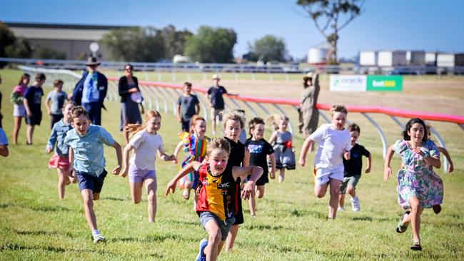 There was plenty on offer for racegoers of all ages at the Mt Wycheproof Cup meeting on Saturday.