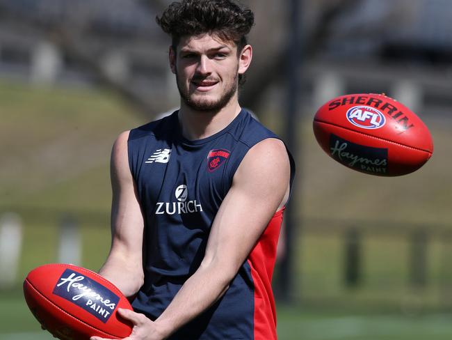 Angus Brayshaw could be a bargain midfield star this season. Picture: Michael Klein