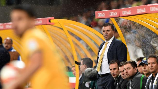 Ange Postecoglou says he’s not going to change the Socceroos’ attacking approach.