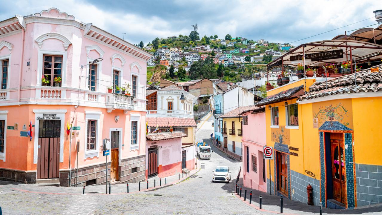 Pretty pastels in Quito, Ecuador. Picture: iStock