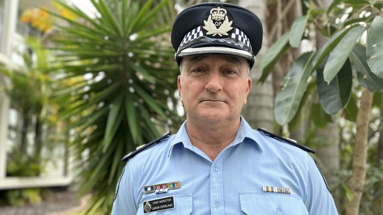 Sunshine Coast Police Chief Inspector Jason Overland. Picture: Letea Cavander