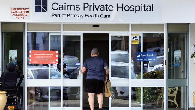 Birthing services at Cairns Private Hospital will end on November 1. Picture: Brendan Radke