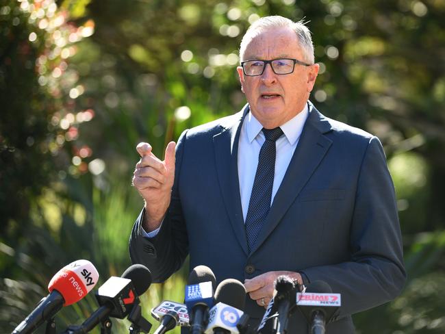 NSW Health Minister Brad Hazzard. Picture: Joel Carrett