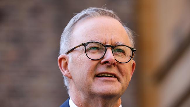 Anthony Albanese in Sydney on Wednesday. Picture: NCA Newswire / Gaye Gerard