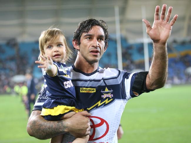 The Cowboys got it together just in time for Johnathan Thurston. Picture: smpimages.com