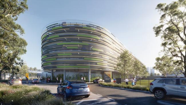 The planned multistorey carpark. Pictures: Supplied