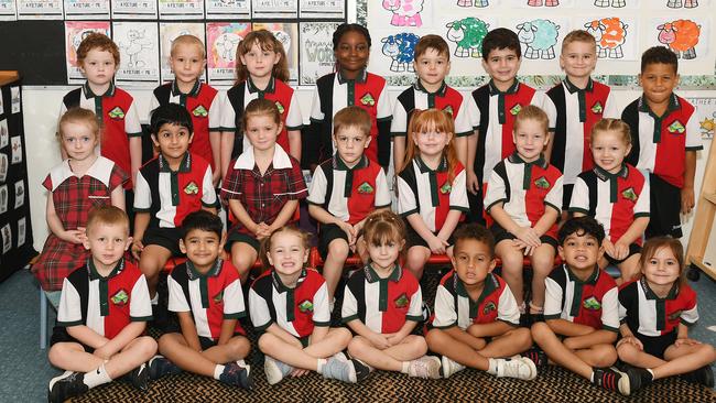 ANNANDALE STATE SCHOOL. PA1 Jahmila Lacey. Picture: Shae Beplate. ANNANDALE STATE SCHOOL PREP PA1 TEACHER: Jahmila Lacey TEACHER AIDE: Ellie Moradi BACK: Reagan, Christian, Georgie, Munachimson, Jude, Ehsun, Cruze, Tyresse. MIDDLE: Katalia, Sehaj, Adele, Edward, Oakley, Nate, Maya-Rose. FRONT: Malaki, Yuvik, Heidi, Addison, Jacob, Kendrick, Rylee.