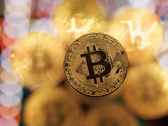 LONDON, ENGLAND - JANUARY 09: In this photo illustration, a visual representation of the digital Cryptocurrency, Bitcoin is seen on January 09, 2024 in London, England. Bitcoin investors are expecting the U.S. Securities And Exchange Commission (SEC) to issue a decision soon on whether to grant Bitcoin "exchange-traded fund" (ETF) approval, which would allow people to invest in Bitcoin without having to buy it on a crypto exchange like Coinbase or Binance. The price of Bitcoin has risen in anticipation of such approval. (Photo illustration by Dan Kitwood/Getty Images)