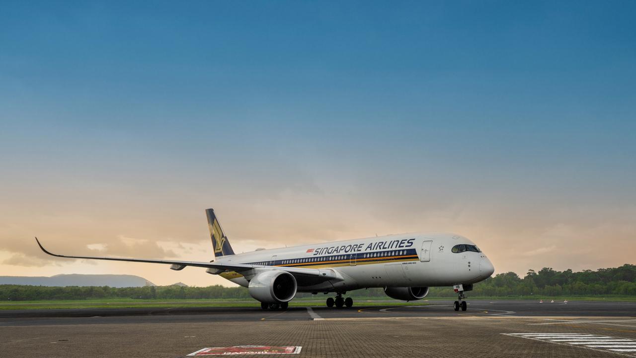 Singapore Airlines launches A350 service to Cairns Airport | The Advertiser