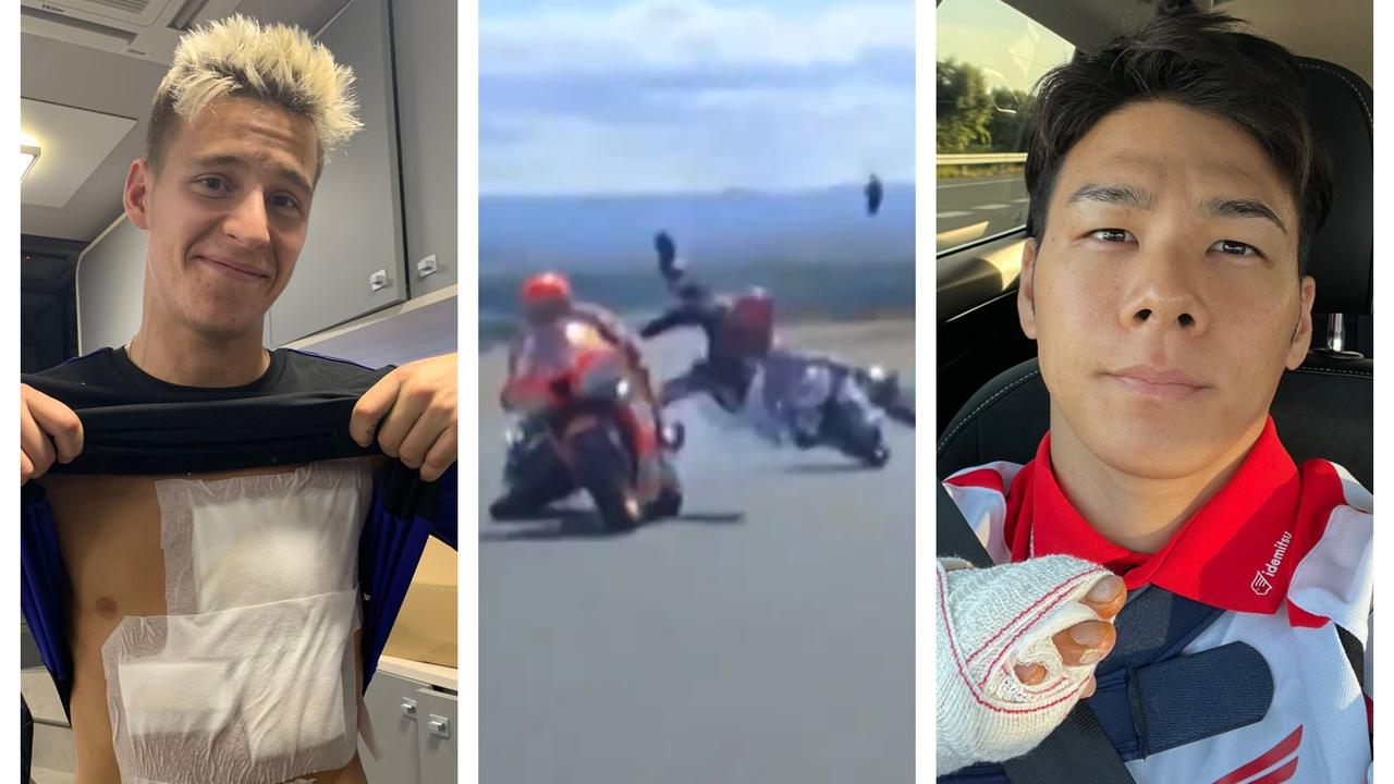 A crazy Aragon MotoGP saw plenty of chaos.